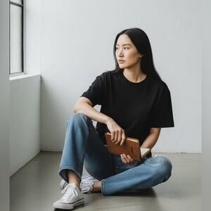 Alice + Olivia / Women’s Blue Denim Jeans / Amazing Boyfriend jean Size 27